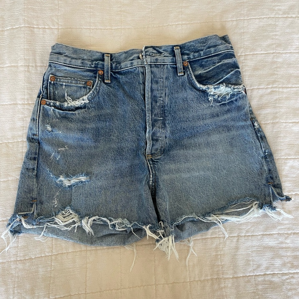 Agolde Dee Super High Rise Shorts